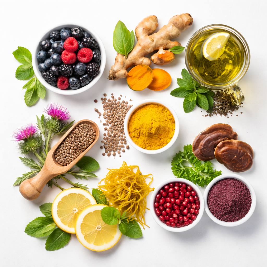 Natural ingredients in Ikaria Juice formula