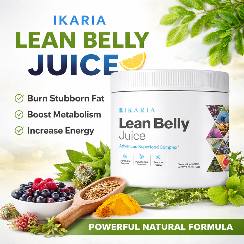 Ikaria Juice Lean Belly Juice natural metabolism support supplement