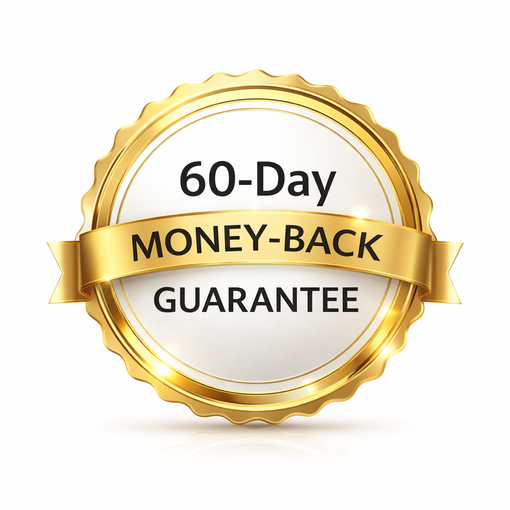 LeanBiome honest review 60-day money-back guarantee badge
