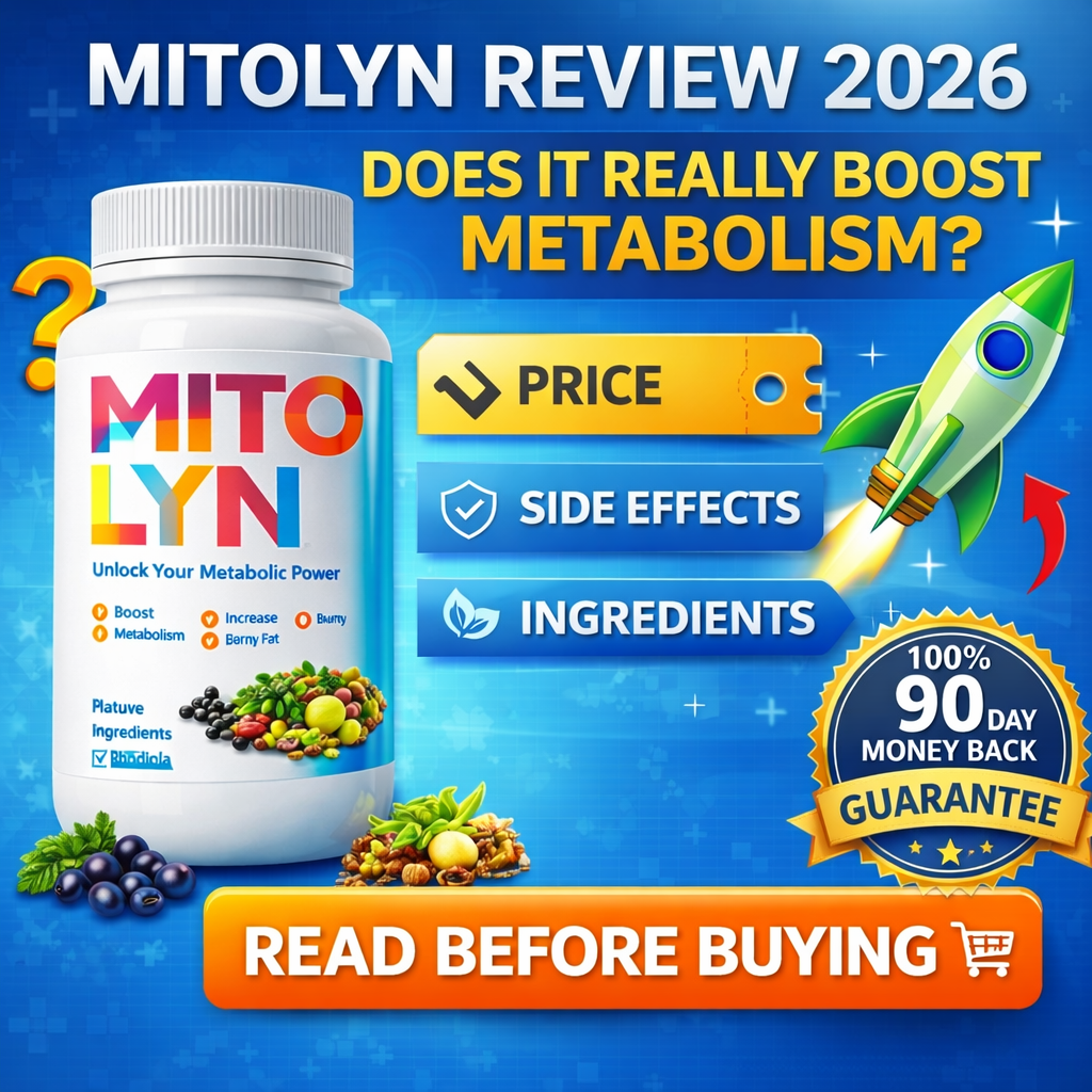 MITOLYN review 2026 showing supplement bottle for metabolic health and weight loss support