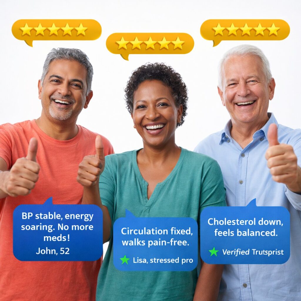 Cardio Shield reviews showing happy customers and real 5 star testimonials