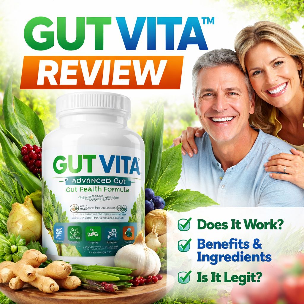 GUT VITA™ review featured image showing gut health supplement benefits