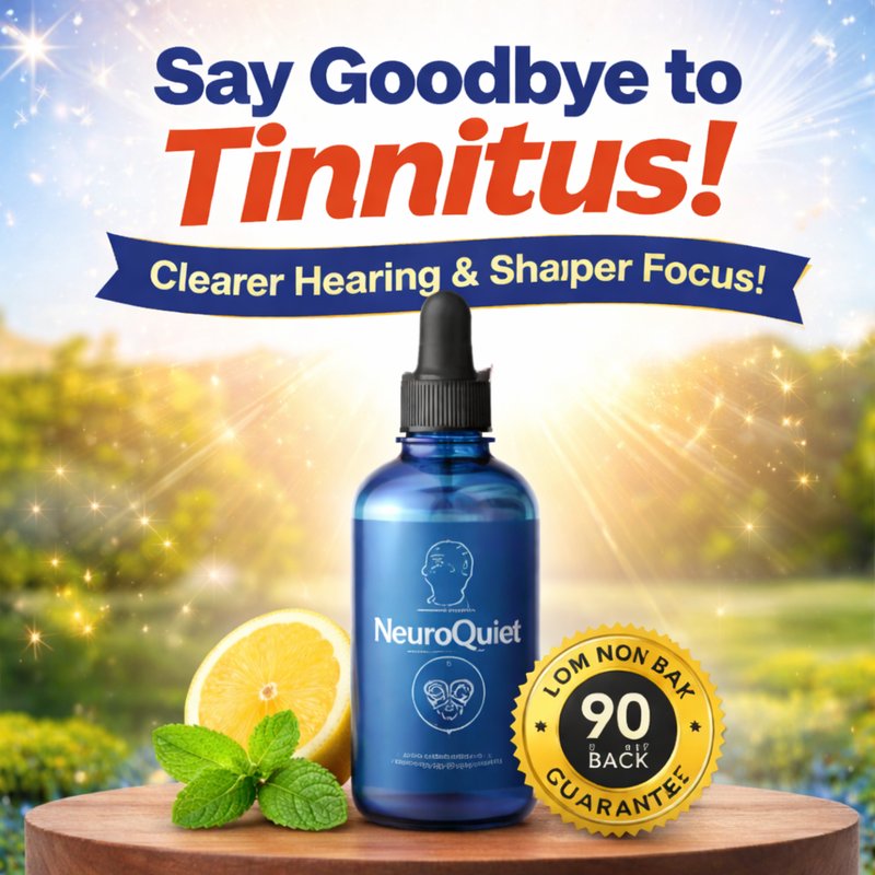 NeuroQuiet review feature image showing natural tinnitus relief and improved hearing