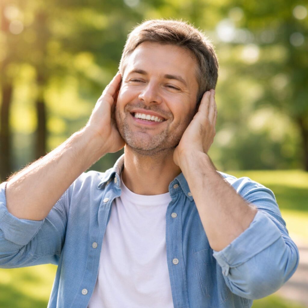 NeuroQuiet review showing natural tinnitus relief and improved hearing clarity