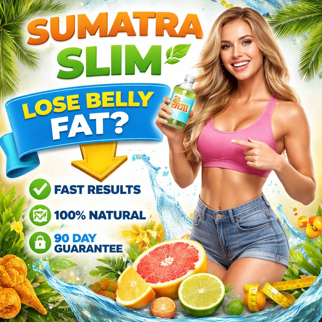 Sumatra Slim review featured image showing natural belly fat tonic for weight loss