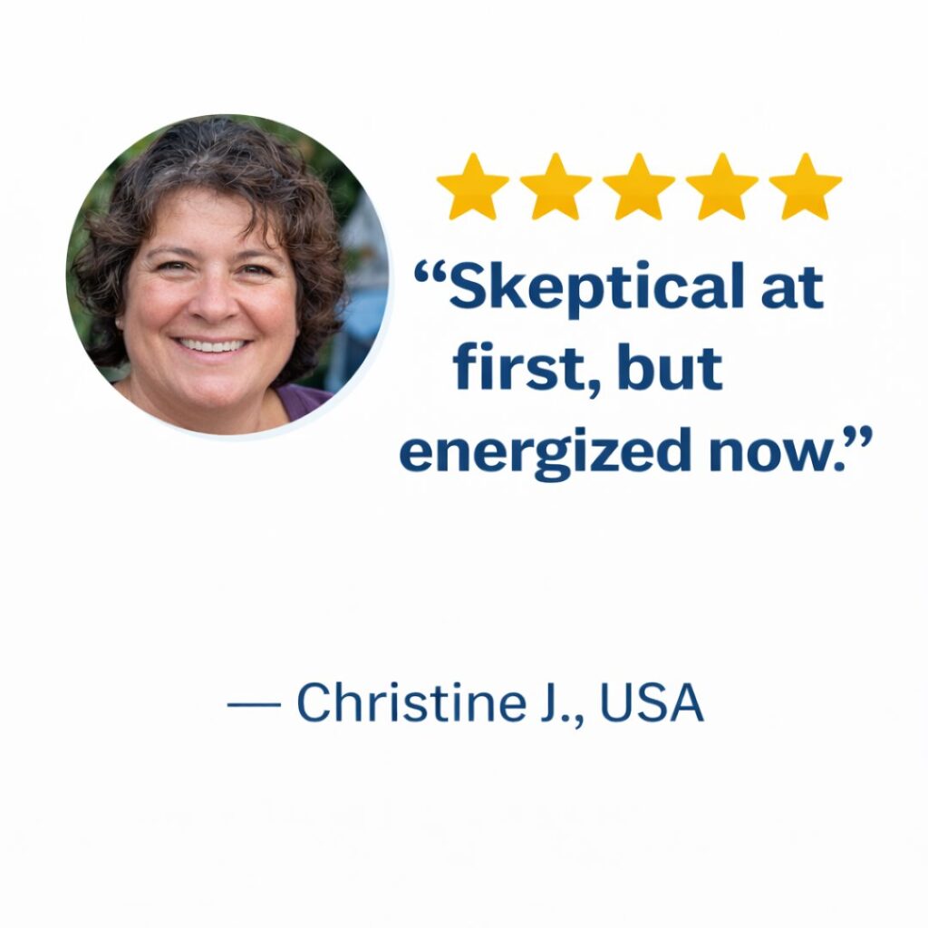 5 star customer testimonial for Xitox Footpads review from verified user