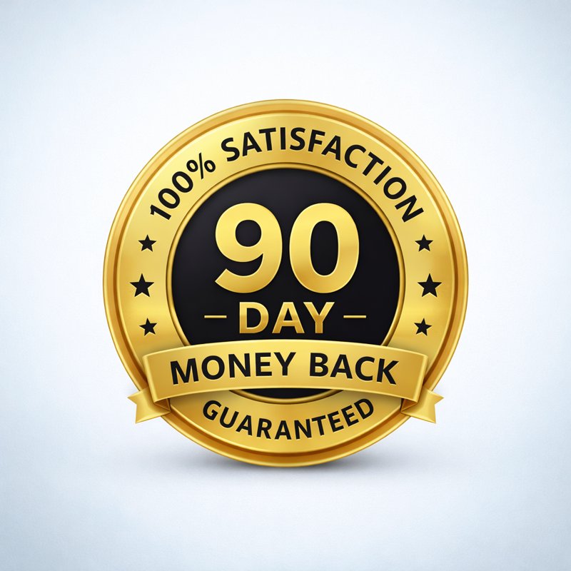 CogniCare Pro review highlighting 90 day money back guarantee on official purchase