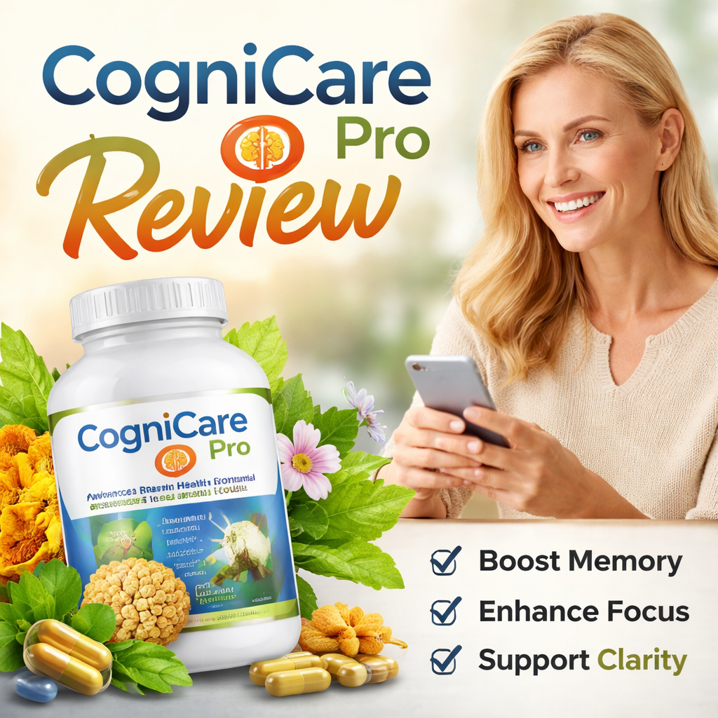 CogniCare Pro review featured image showing natural brain supplement for memory focus and clarity