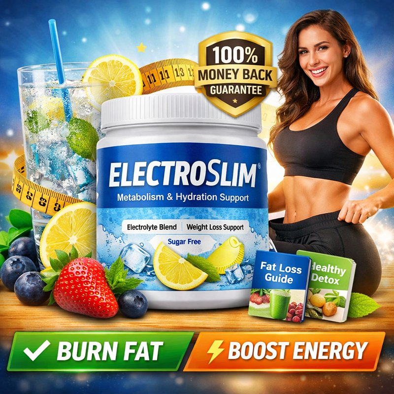 ElectroSlim review featured image showing ElectroSlim supplement for weight loss metabolism and hydration support