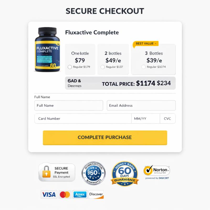 FLUXACTIVE review secure checkout official website safe purchase