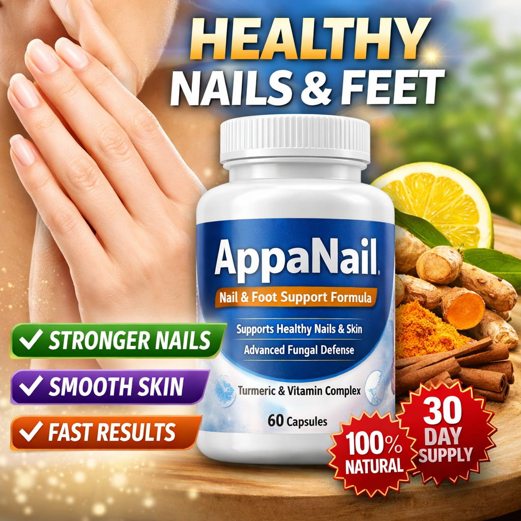 AppaNail review supplement for healthy nails stronger nails and foot support natural formula results