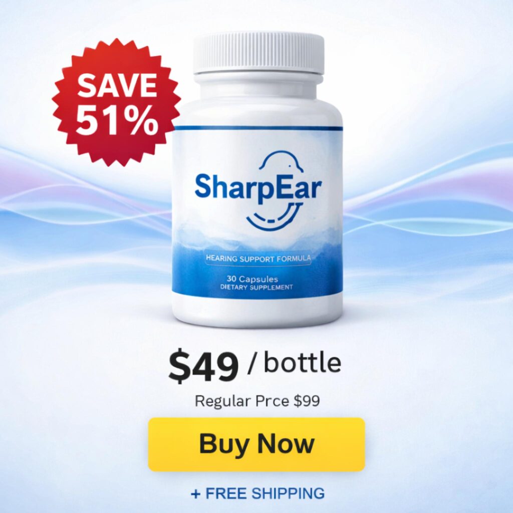 buy SharpEar hearing support supplement discount offer featured in SharpEar review for improving hearing clarity