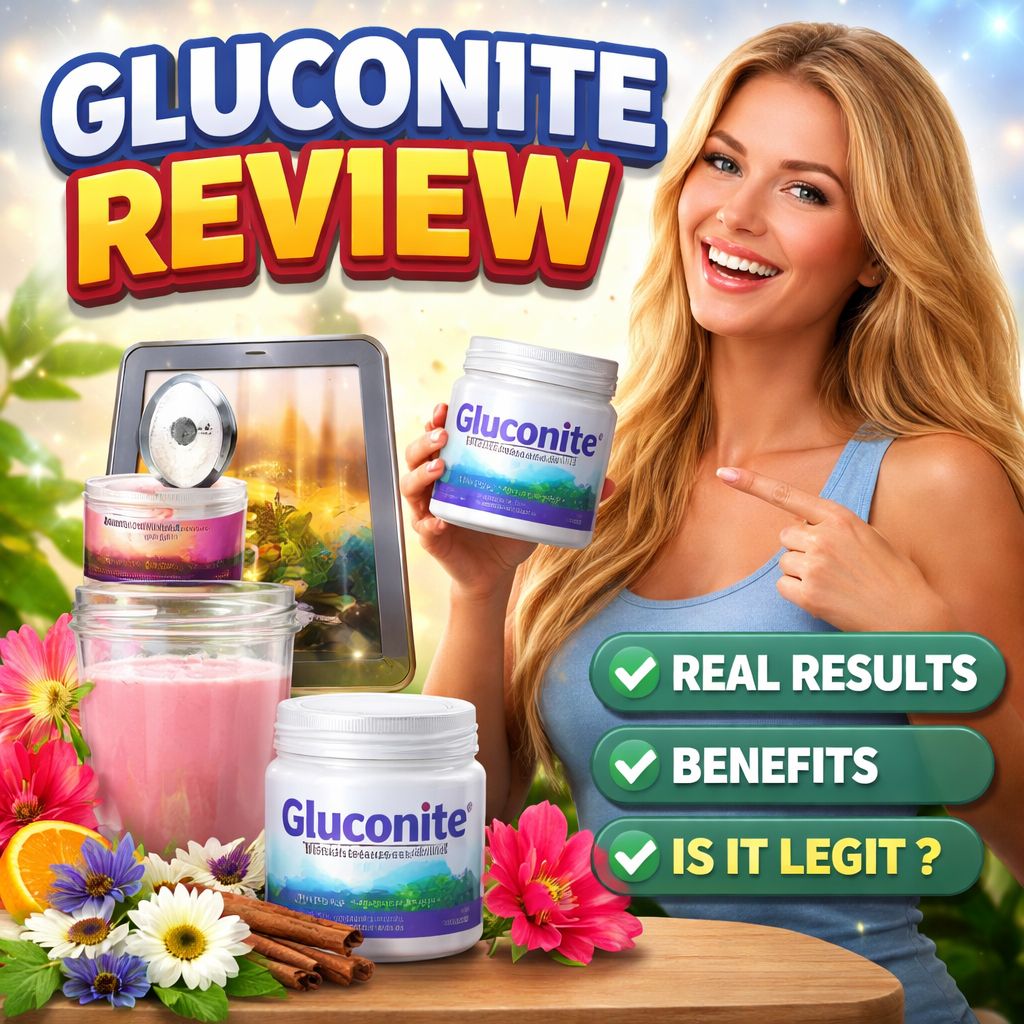 Gluconite review supplement showing real results benefits ingredients and legitimacy analysis
