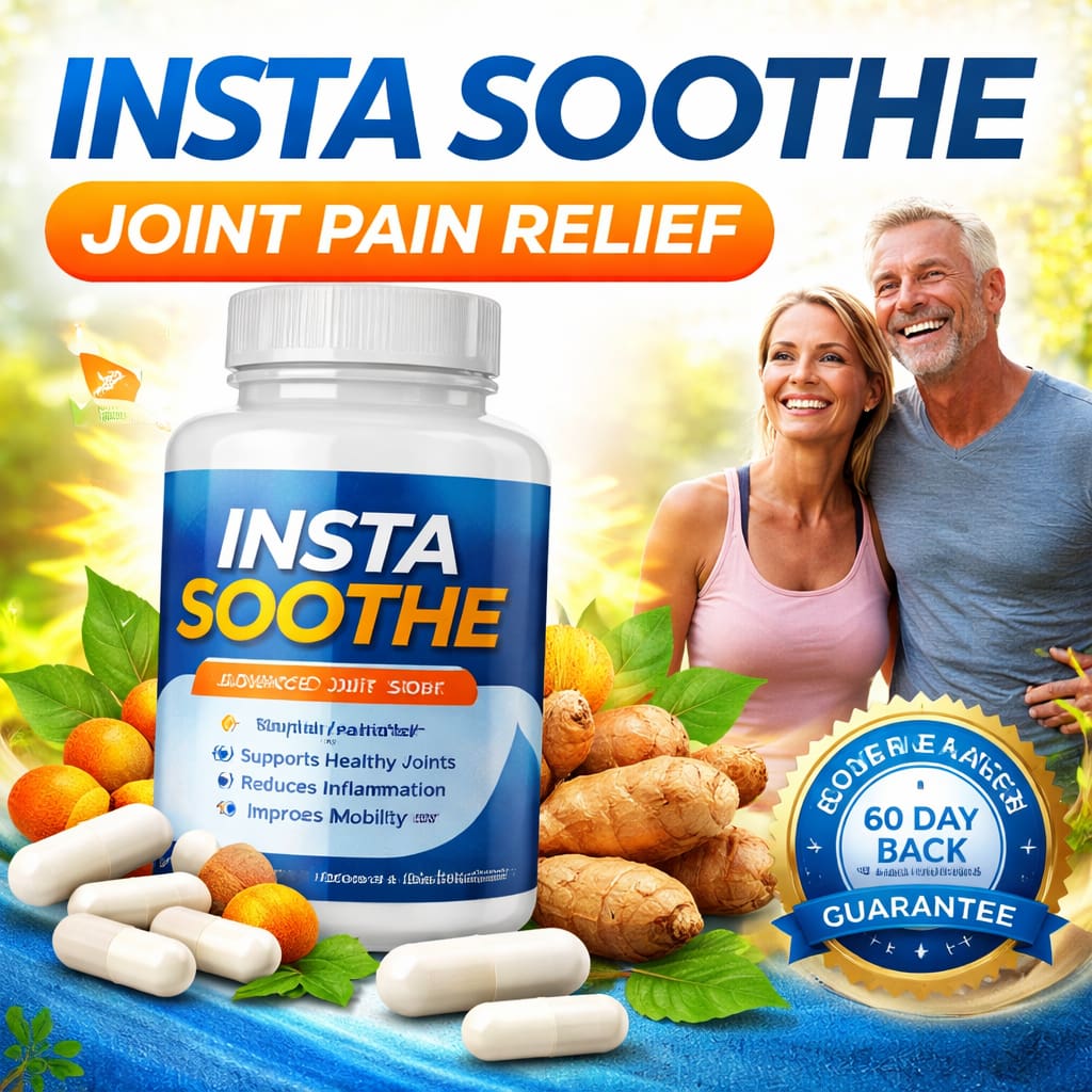 Insta Soothe review pain relief supplement for joint inflammation mobility support natural capsules