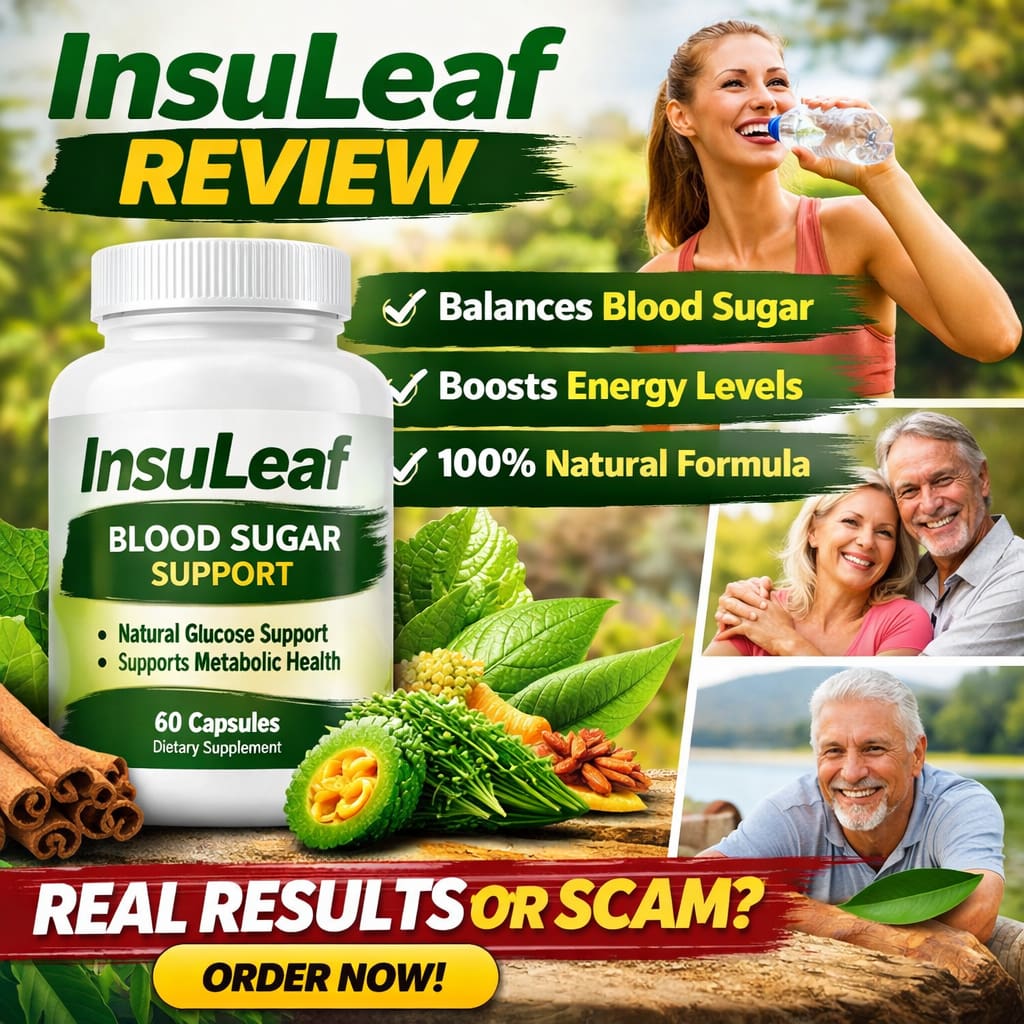 InsuLeaf review blood sugar support supplement natural glucose control capsules energy metabolism formula
