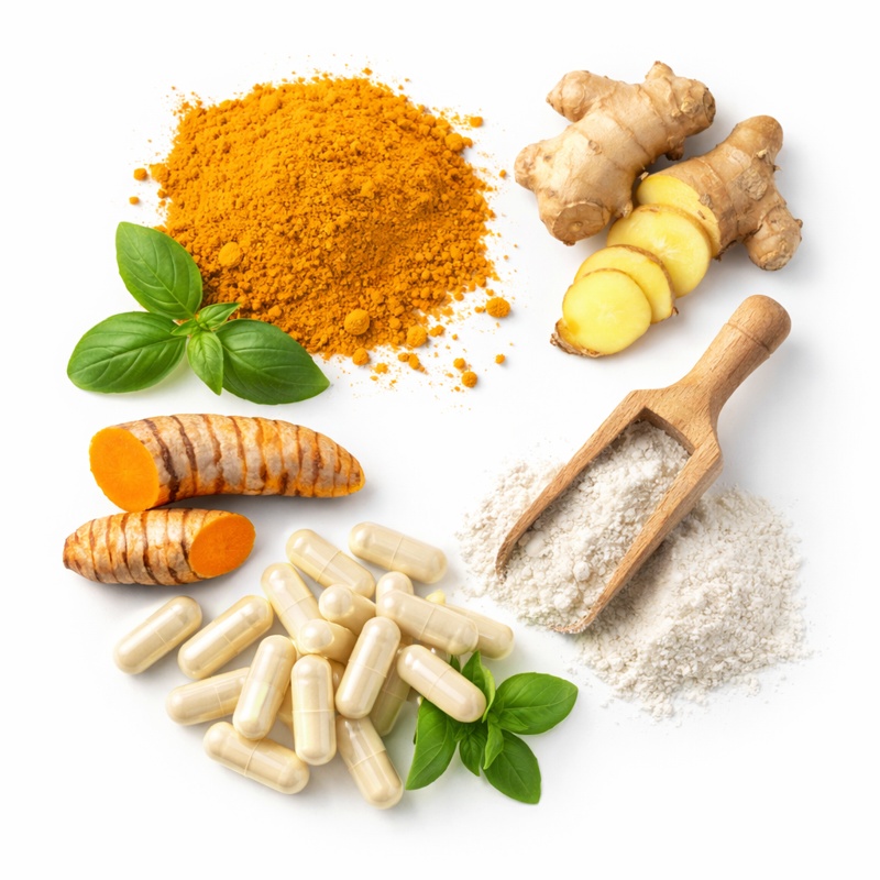 Natural joint supplement ingredients turmeric ginger collagen glucosamine capsules used in joint health formula – Joint Glide review