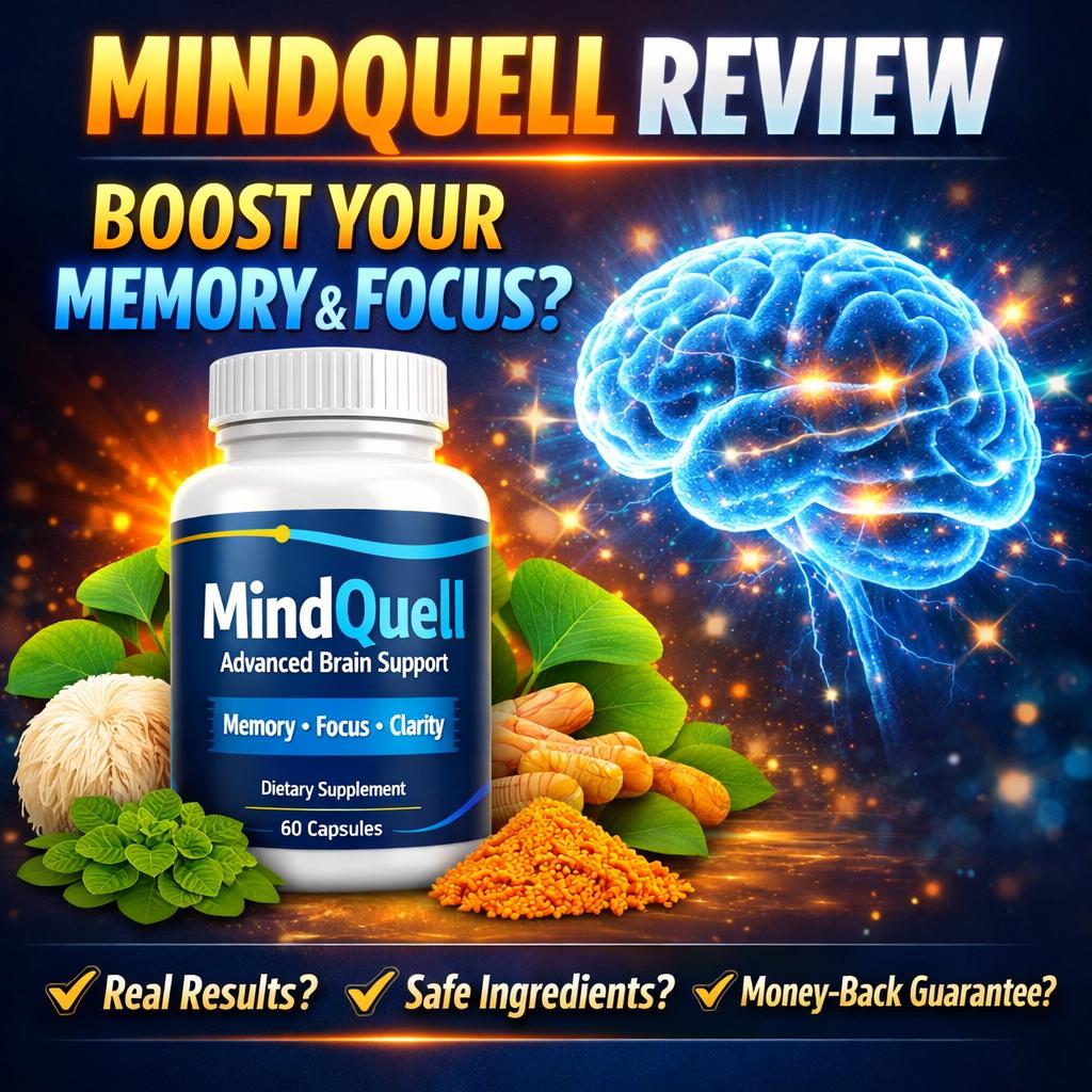 MindQuell review brain supplement for memory focus and cognitive support