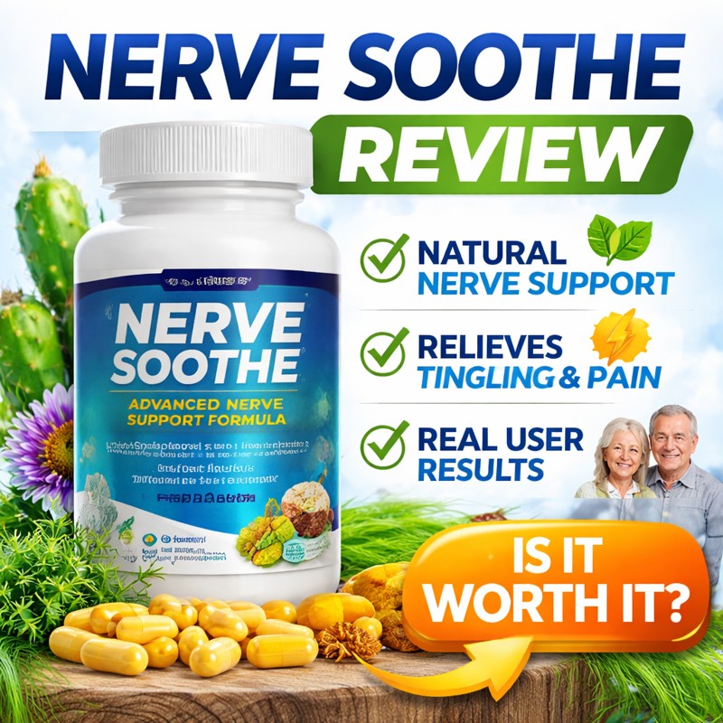 Nerve soothe review supplement bottle natural nerve support formula for neuropathy relief