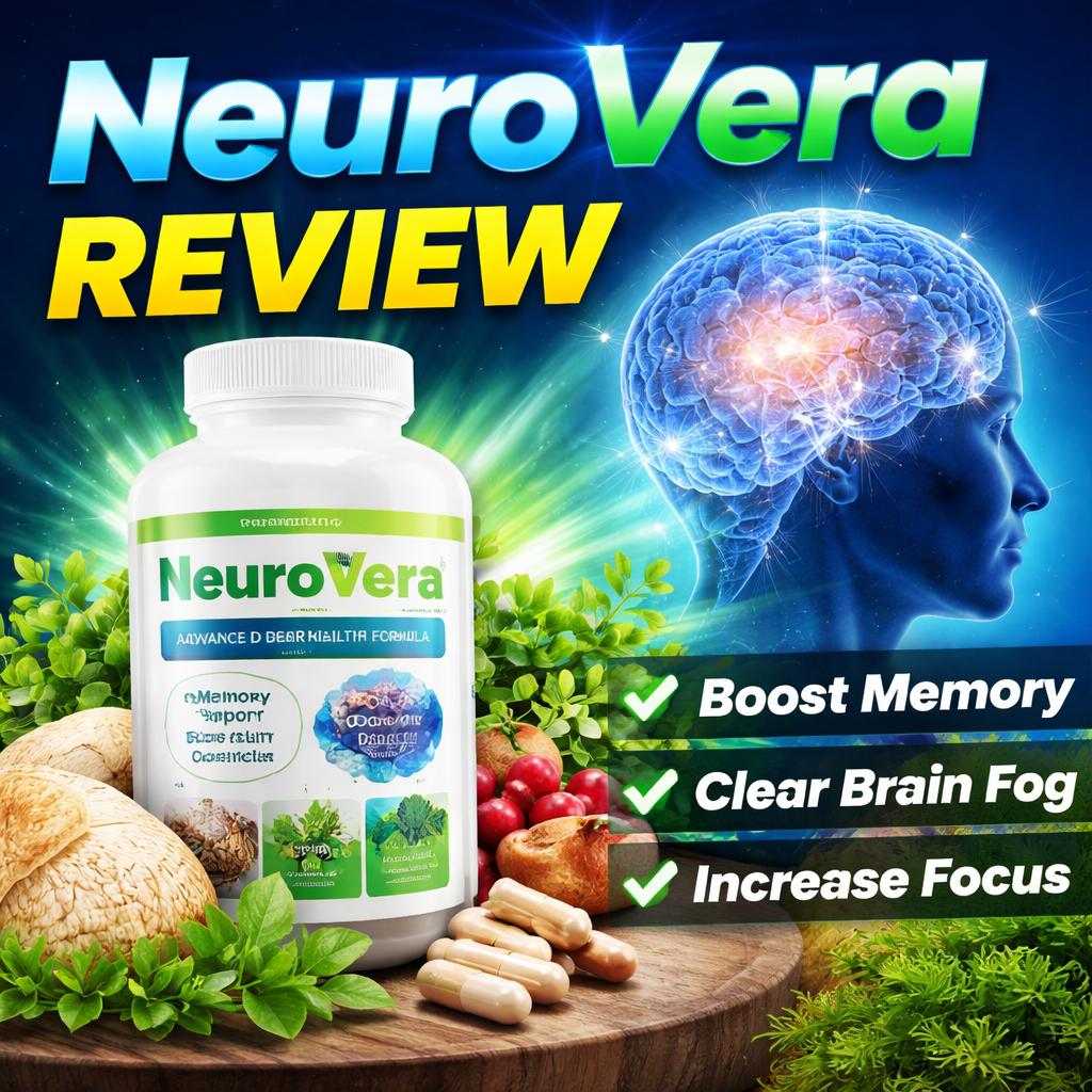 NeuroVera review brain supplement for memory focus and brain fog support with natural ingredients