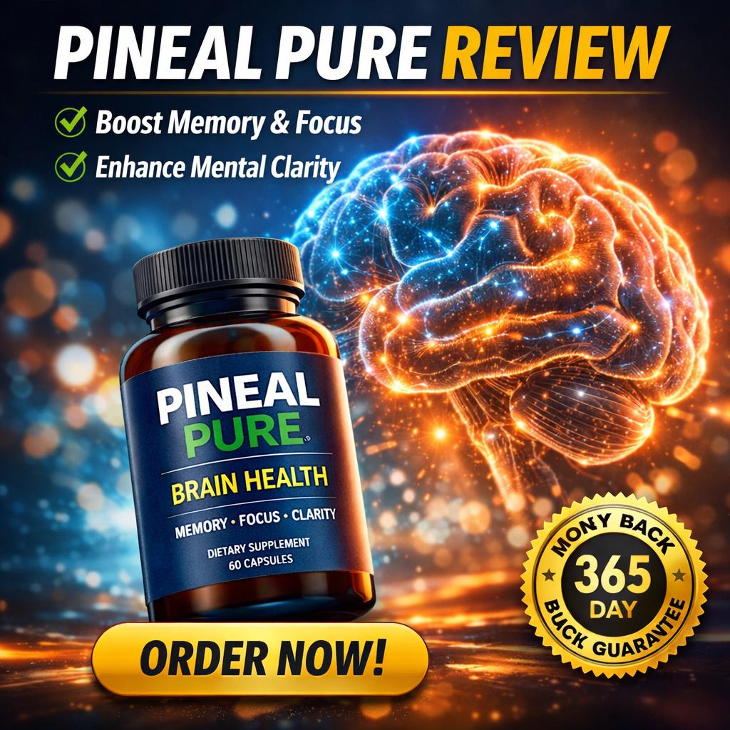 Pineal Pure review natural brain health supplement for memory focus and mental clarity