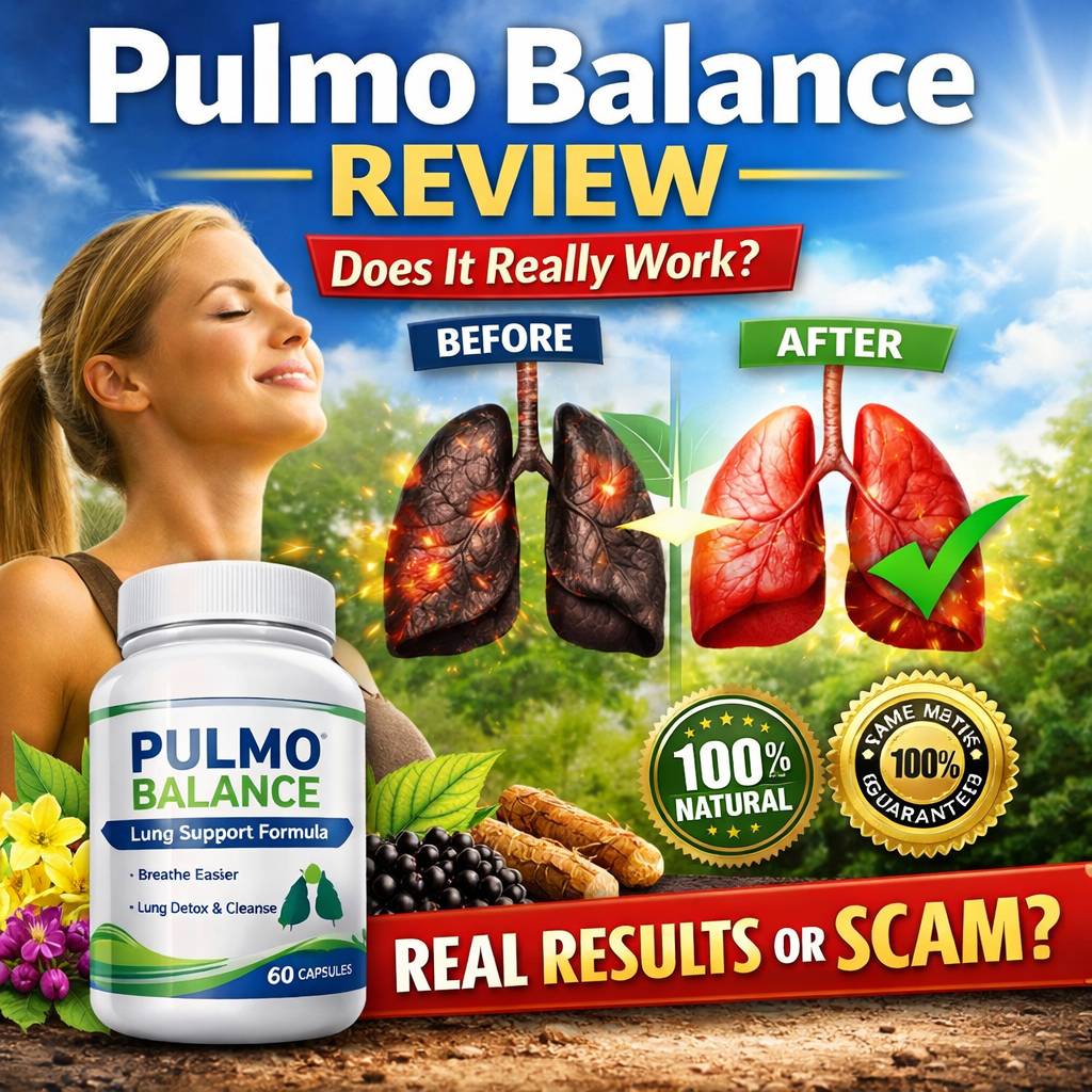 Pulmo Balance review real results improved breathing lung health supplement before after