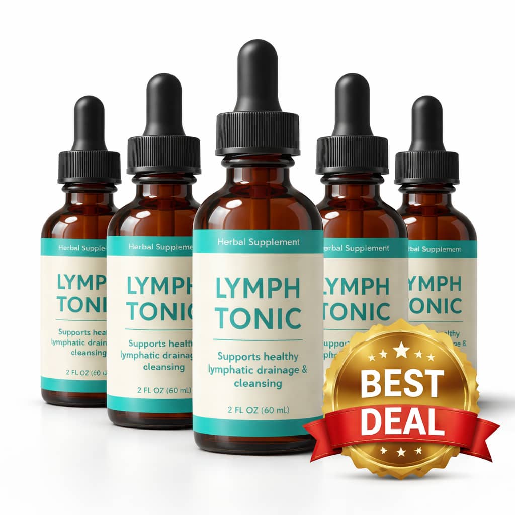 LYMPH TONIC review supplement bottle bundle discount offer buy LYMPH TONIC best price detox herbal drops multi bottle package