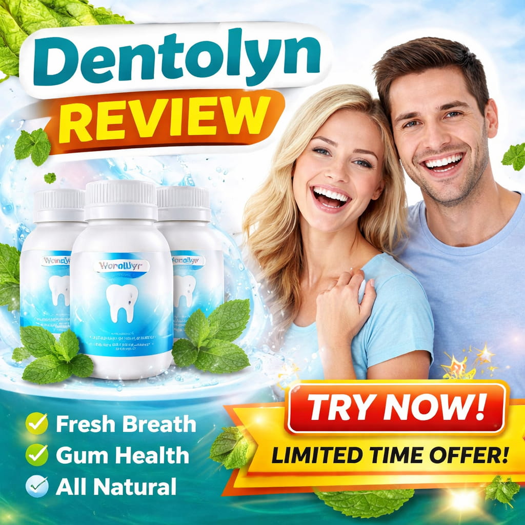 Dentolyn review oral health supplement for fresh breath gum support natural dental formula 2026