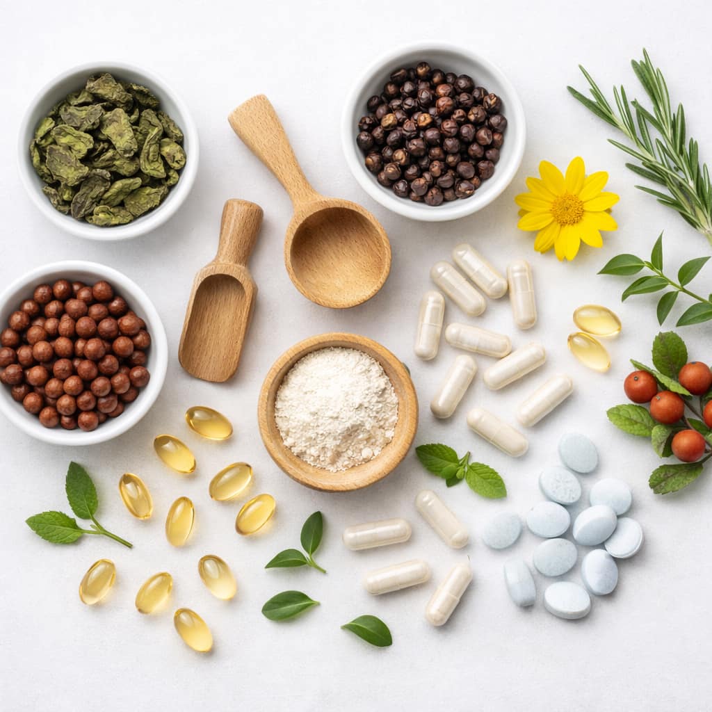 HairFortin ingredients natural herbs vitamins capsules for hair growth supplement HairFortin review formula image