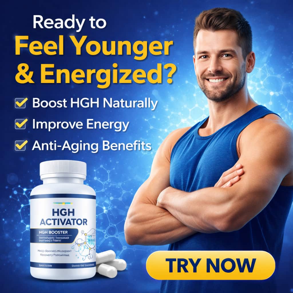 HGH Activator review natural HGH booster supplement anti aging energy metabolism support results