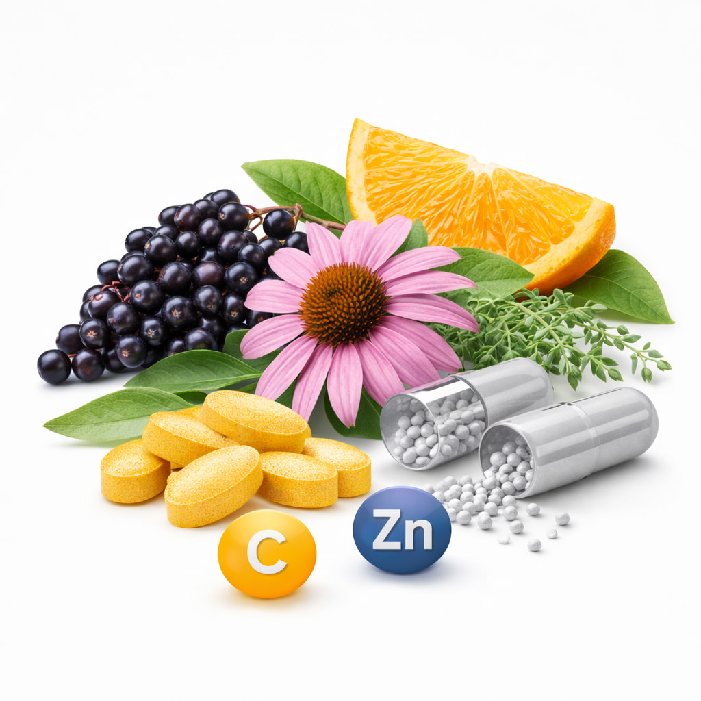 HP9 Guard ingredients elderberry echinacea vitamin C zinc natural immune support supplement HP9 Guard review formula