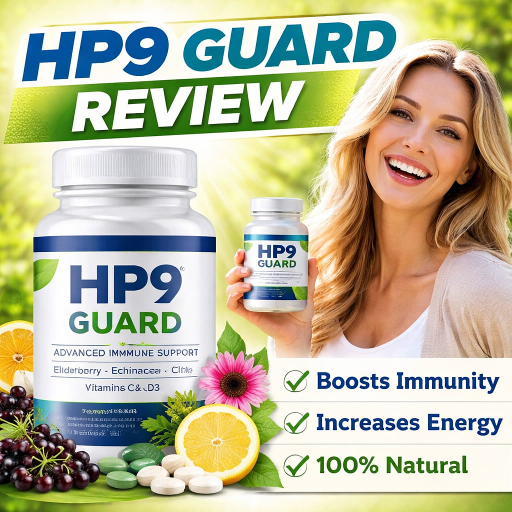 HP9 Guard review supplement bottle immune support energy booster natural formula HP9 Guard results benefits