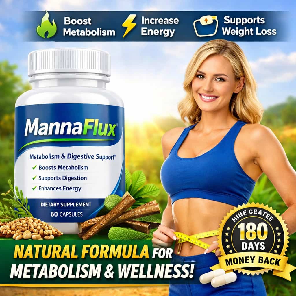 MannaFlux review weight loss supplement metabolism support buy MannaFlux online