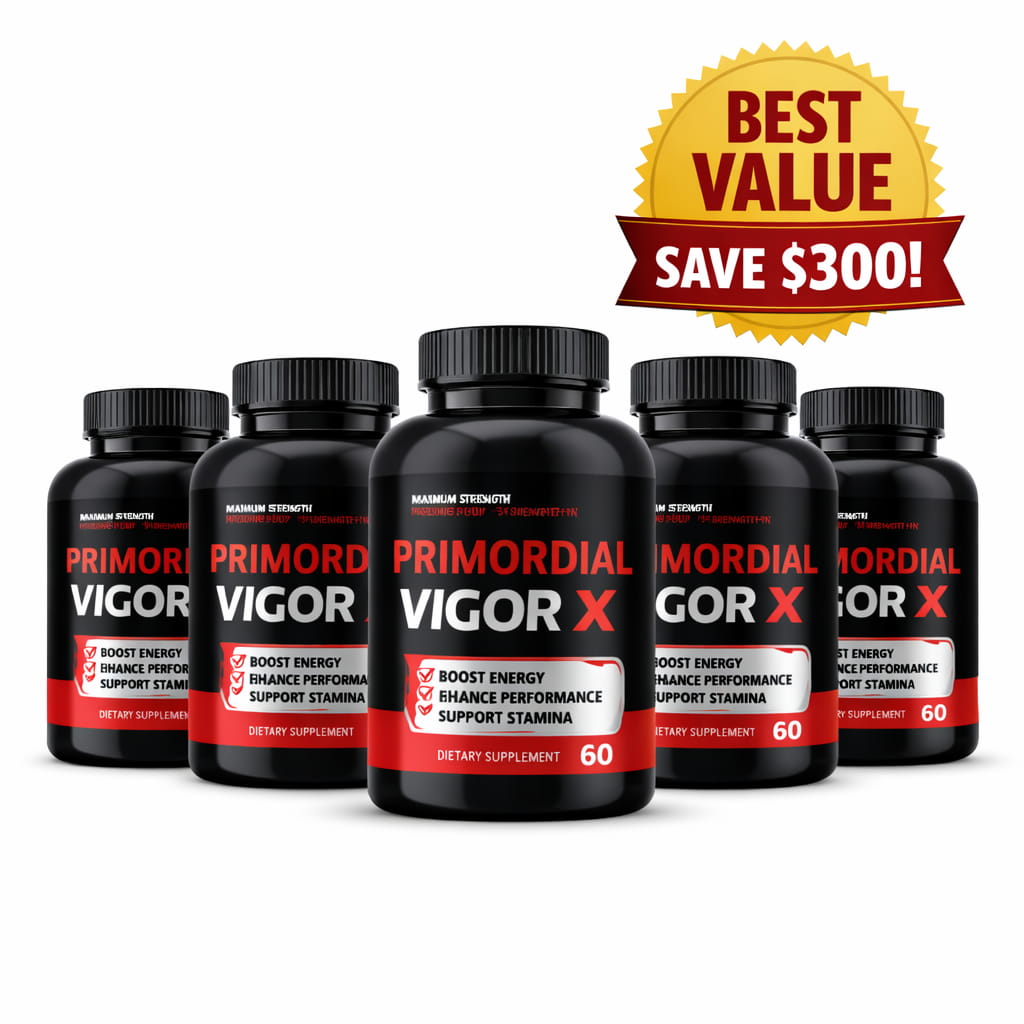 Primordial Vigor X pricing packages discount offer multiple bottles bundle best value deal