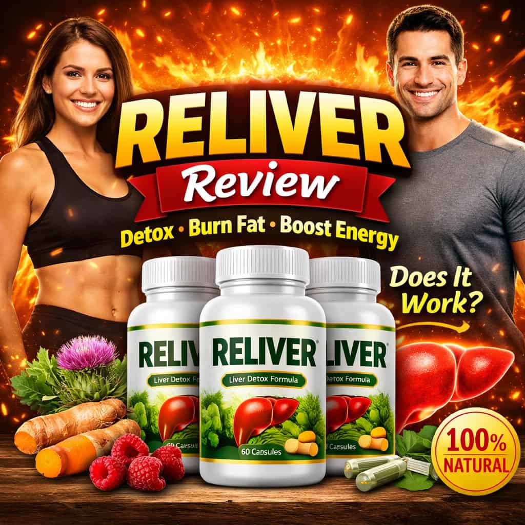 RELIVER review liver detox supplement weight loss results boost metabolism burn fat natural health formula